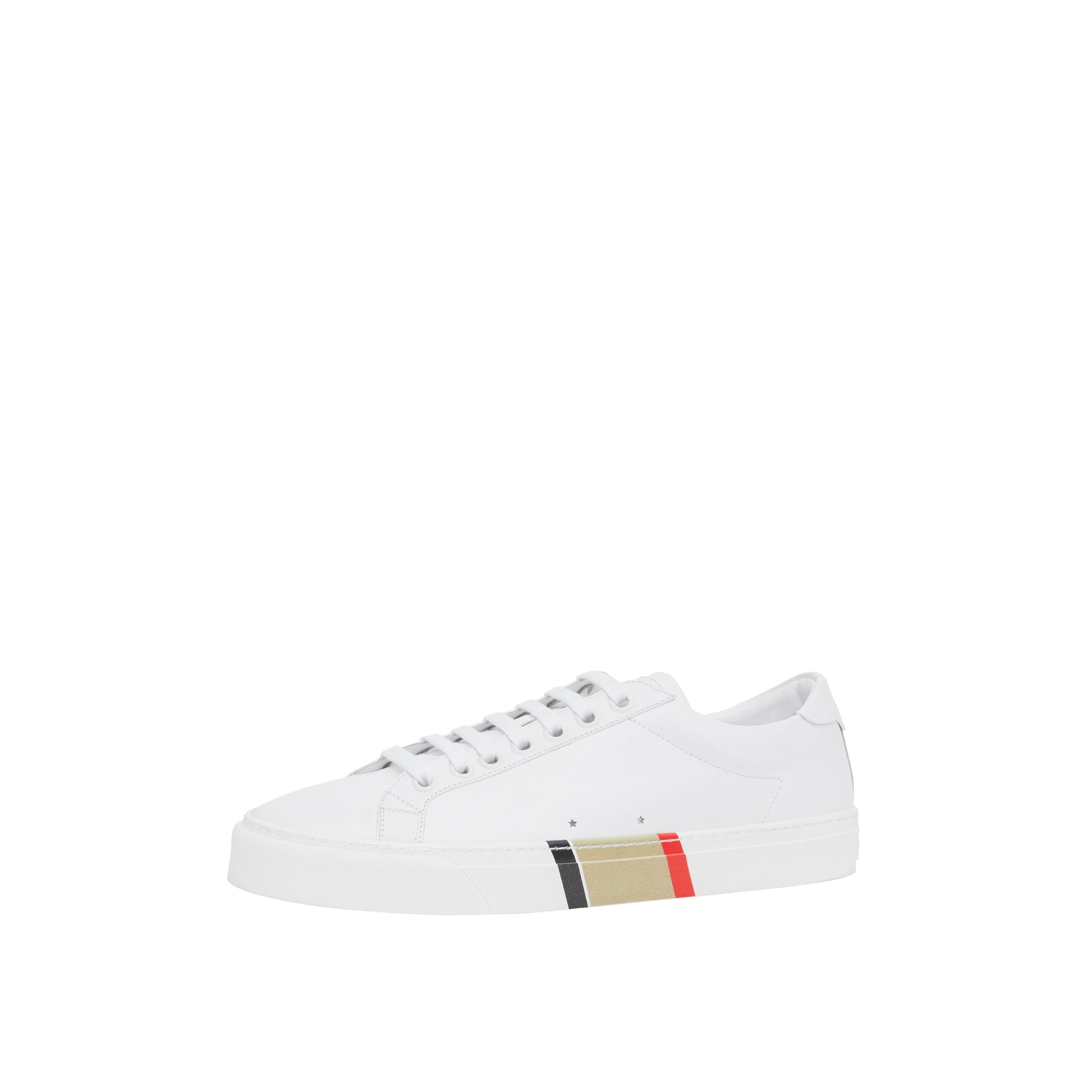 Sneakers en cuir à semelles biosourcées - Optic White