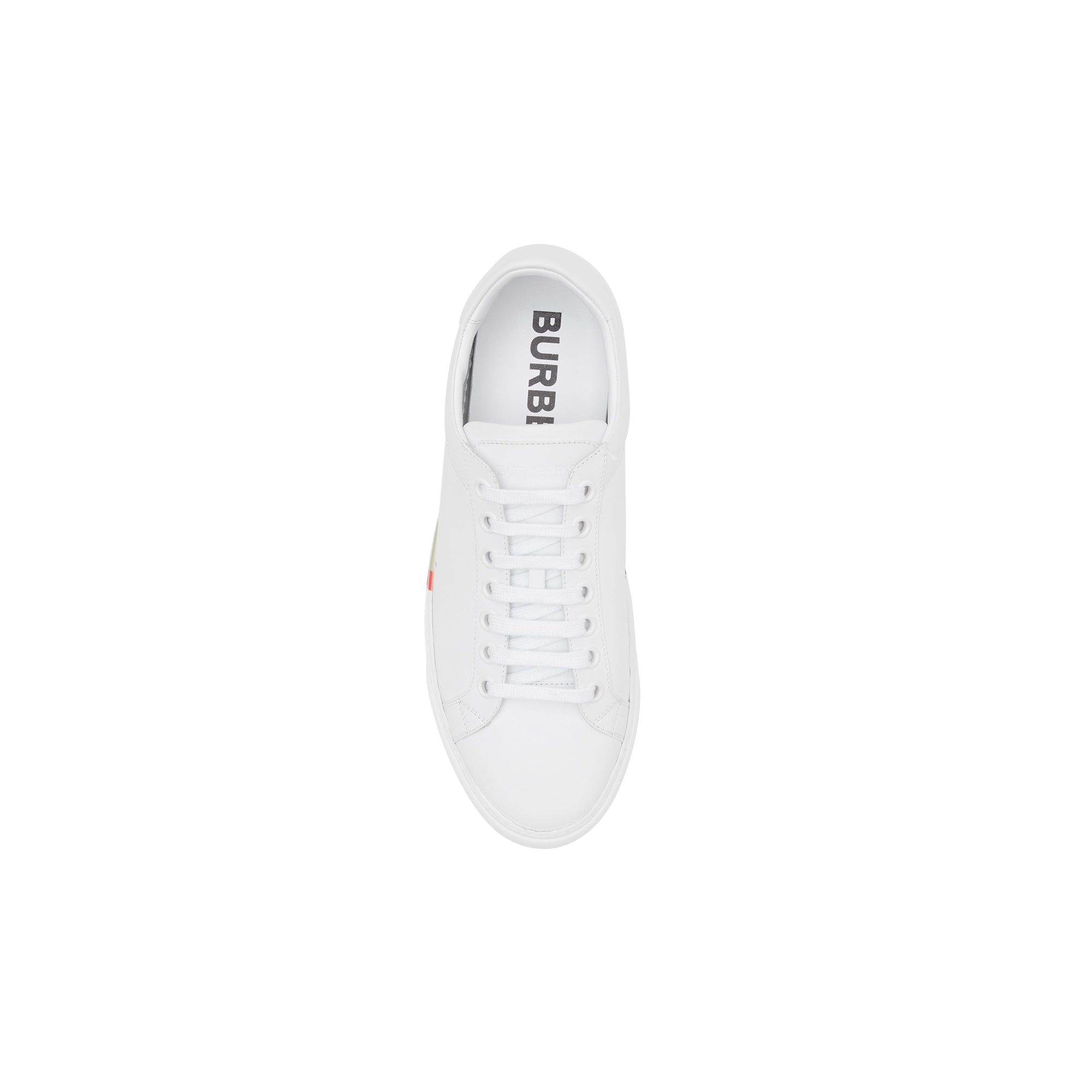 Sneakers en cuir à semelles biosourcées - Optic White