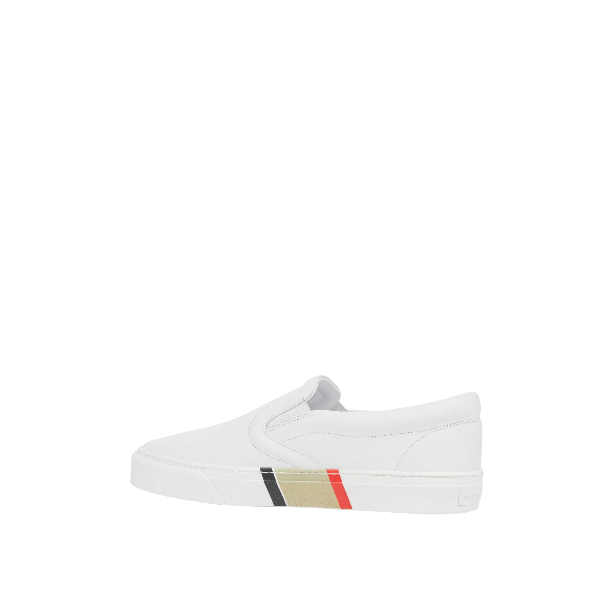 Sneakers sans lacets en cuir - Optic White