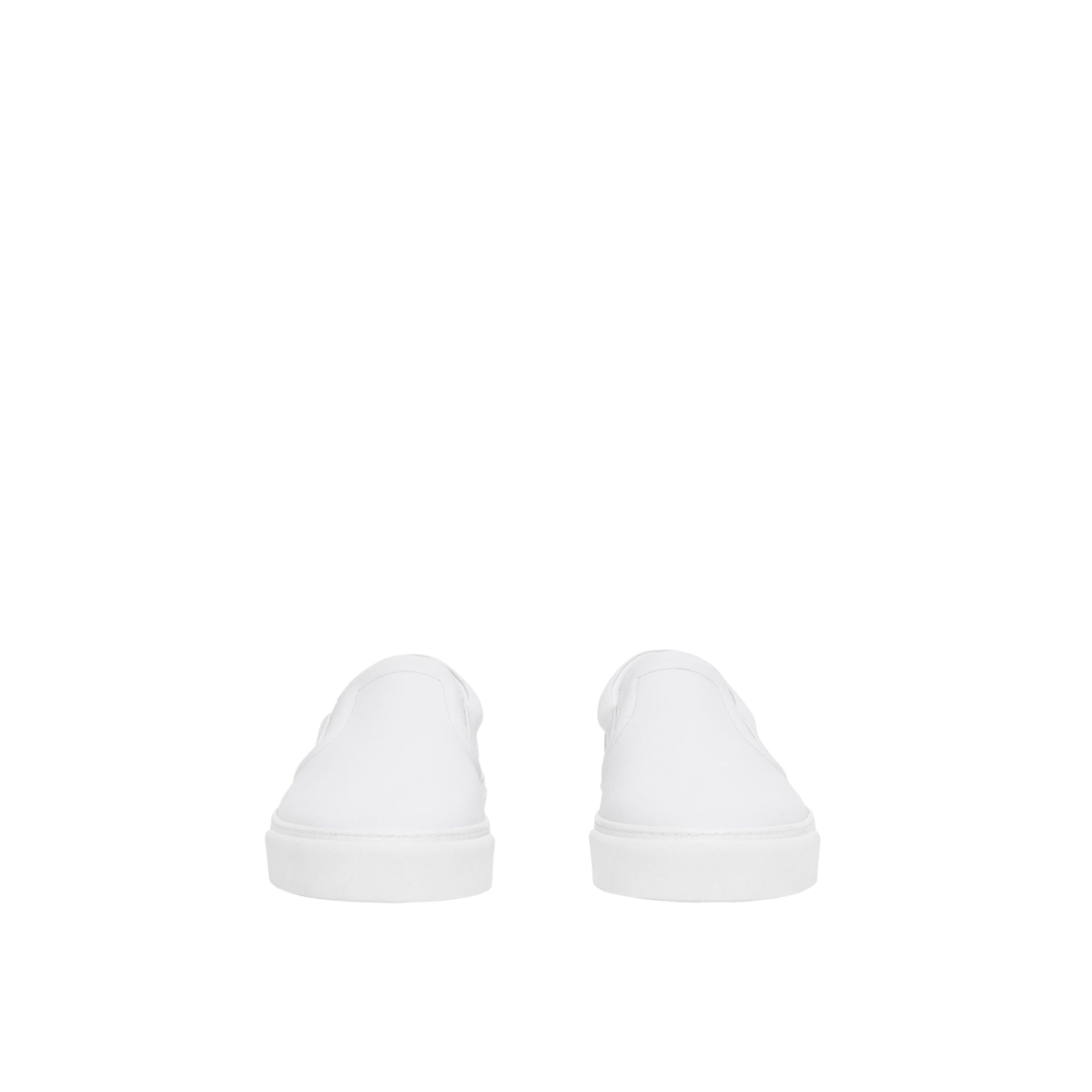 Sneakers sans lacets en cuir - Optic White