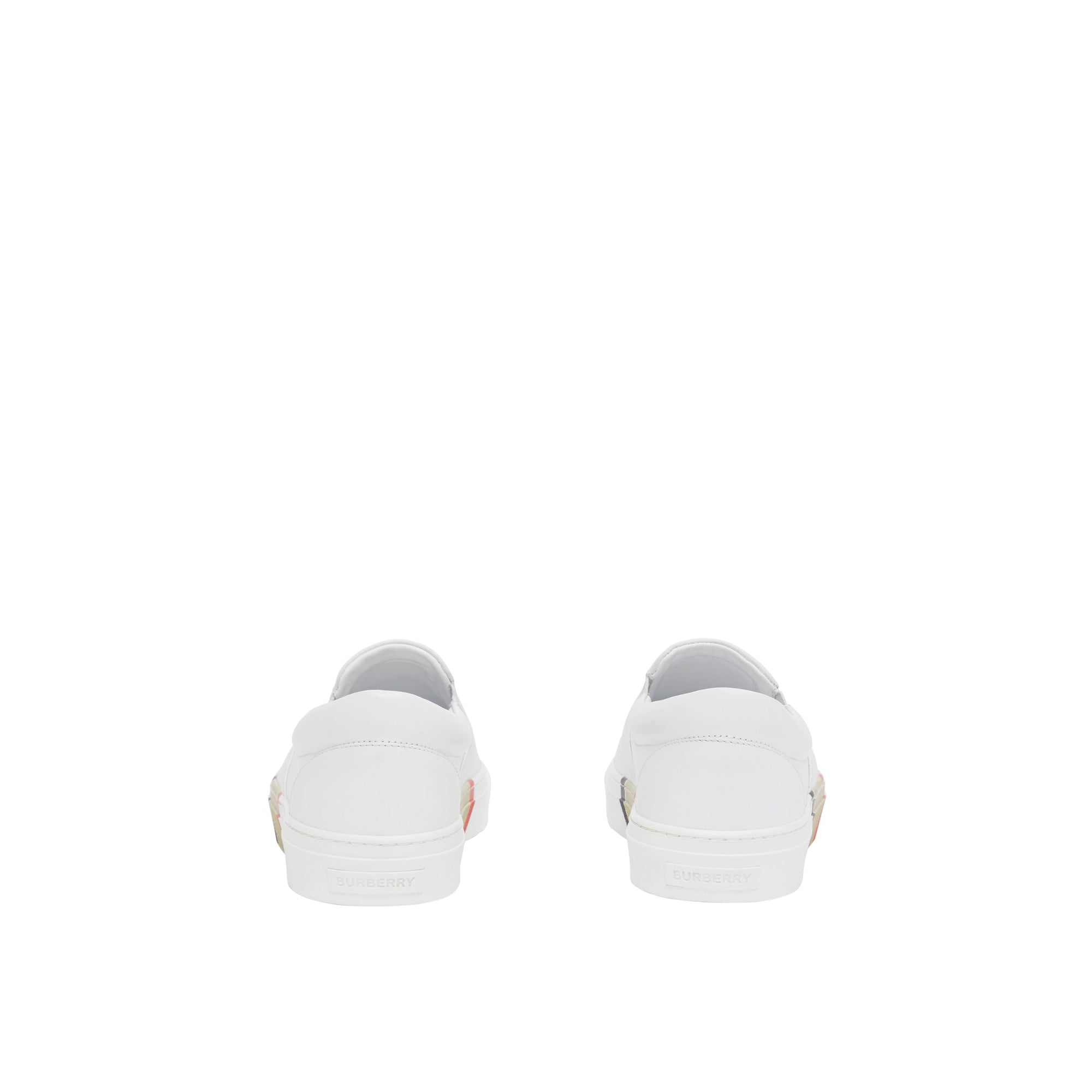 Sneakers sans lacets en cuir - Optic White