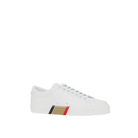 Sneakers en cuir à rayures - Optic White