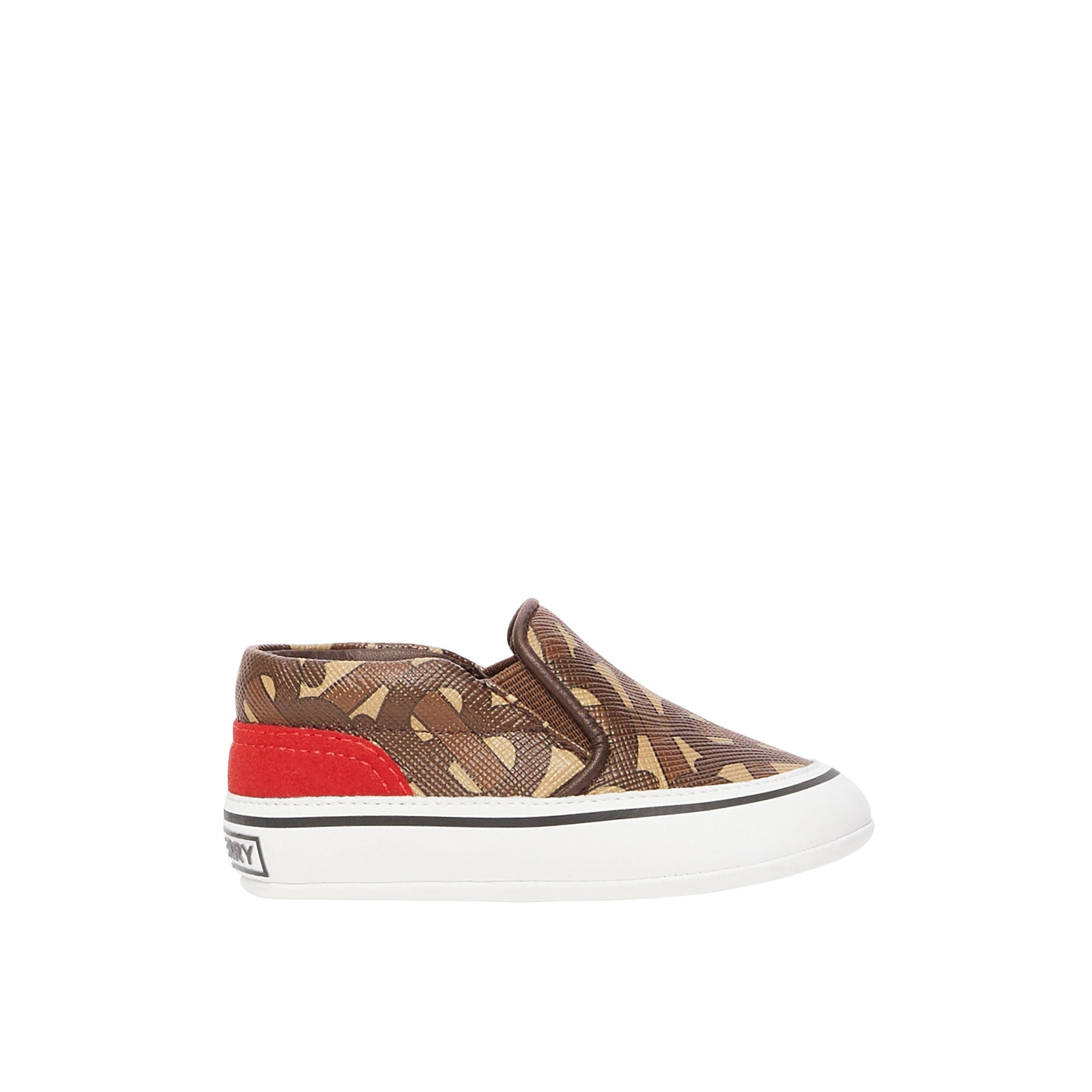 Sneakers sans lacets en toile écologique Monogram - Bridle Brown