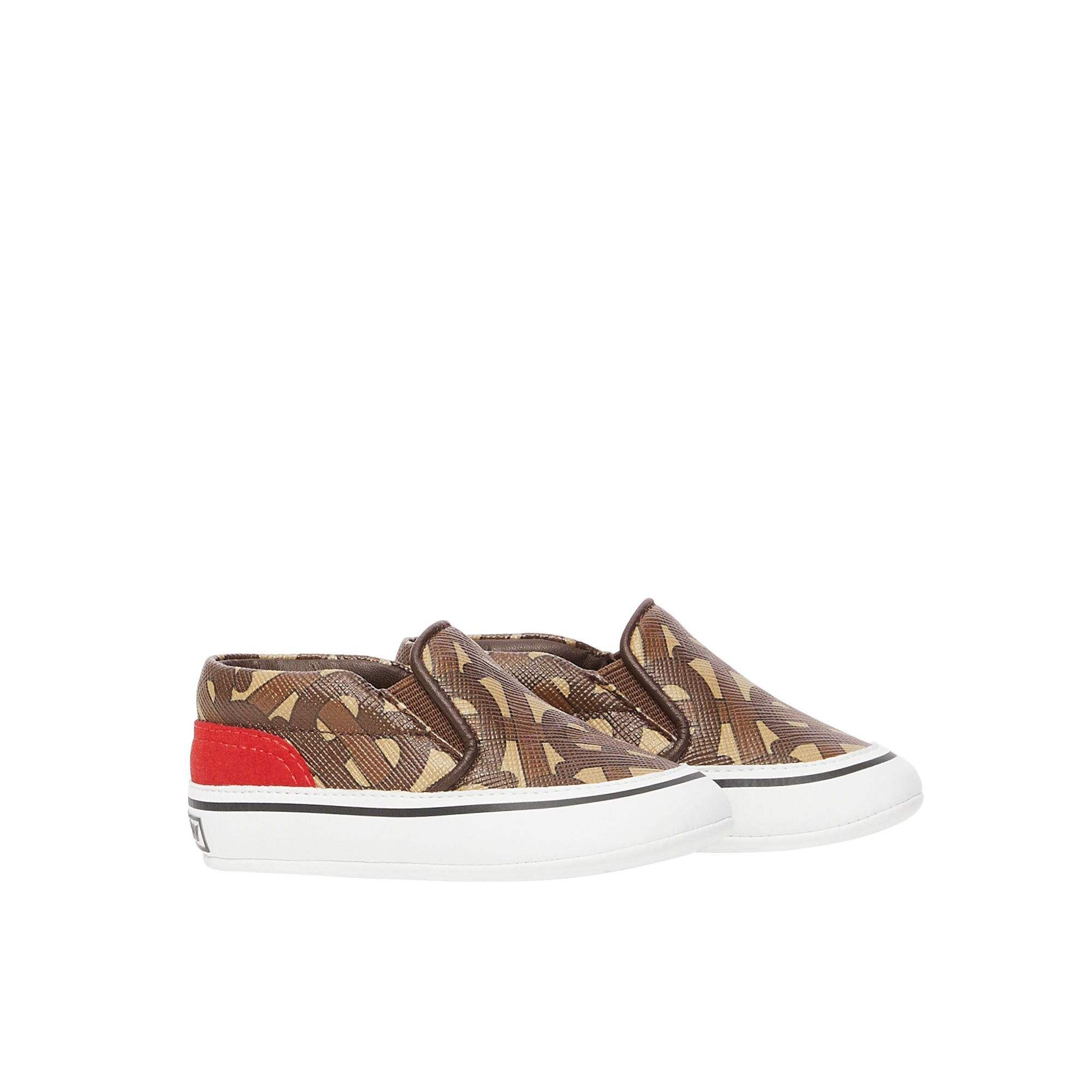 Sneakers sans lacets en toile écologique Monogram - Bridle Brown