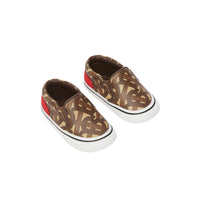 Sneakers sans lacets en toile écologique Monogram - Bridle Brown