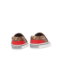 Sneakers sans lacets en toile écologique Monogram - Bridle Brown