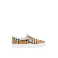 Sneakers sans lacets en coton tressé - Archive Beige