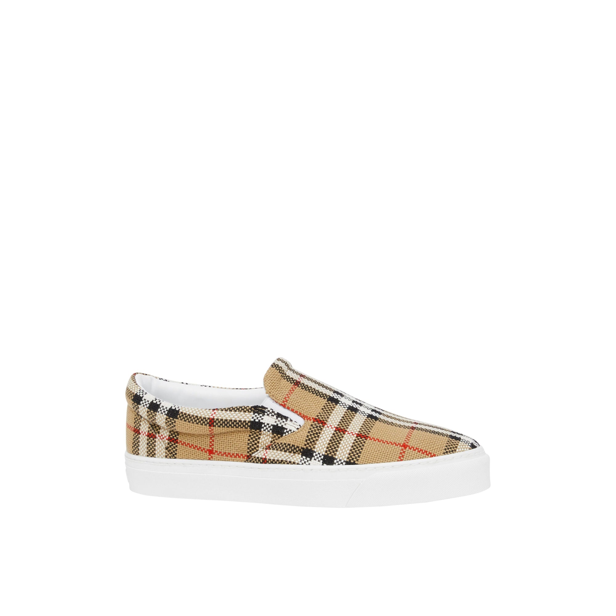 Sneakers sans lacets en coton tressé - Archive Beige