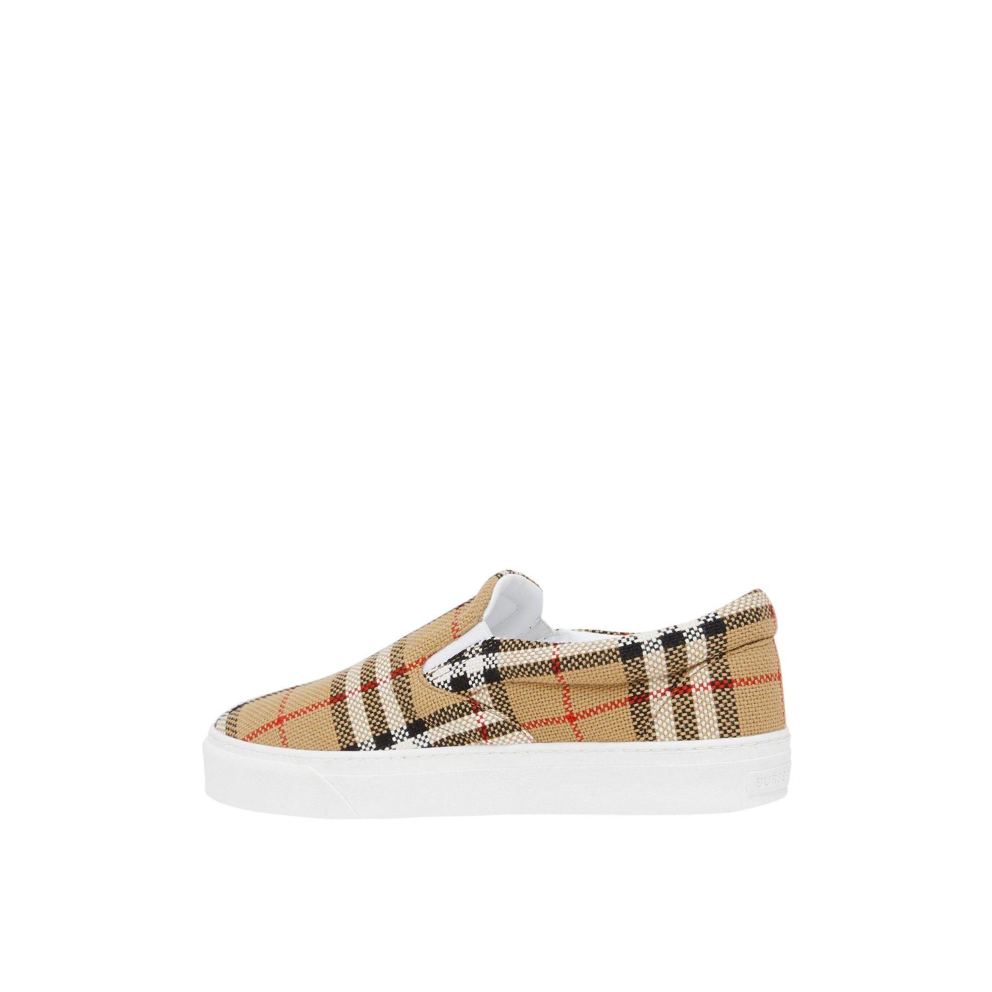 Sneakers sans lacets en coton tressé - Archive Beige
