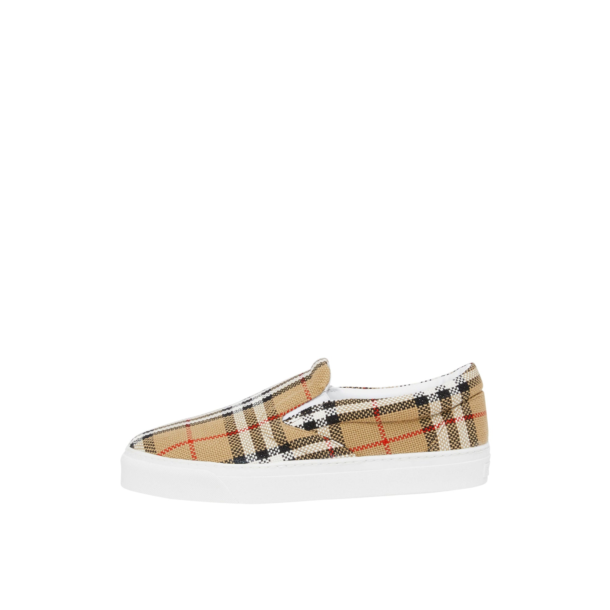 Sneakers sans lacets en coton tressé - Archive Beige