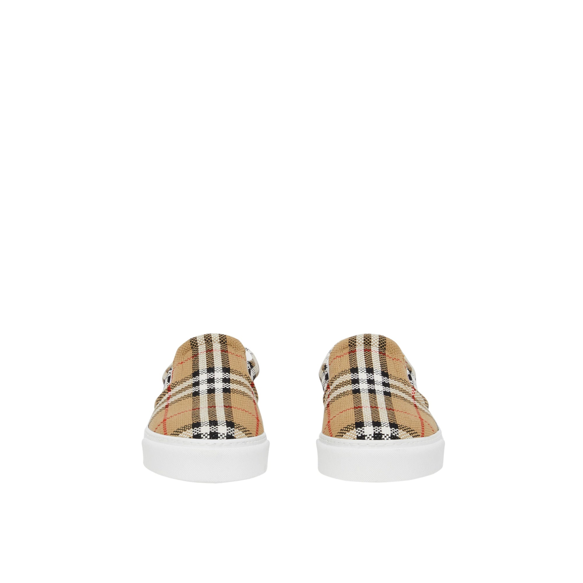 Sneakers sans lacets en coton tressé - Archive Beige