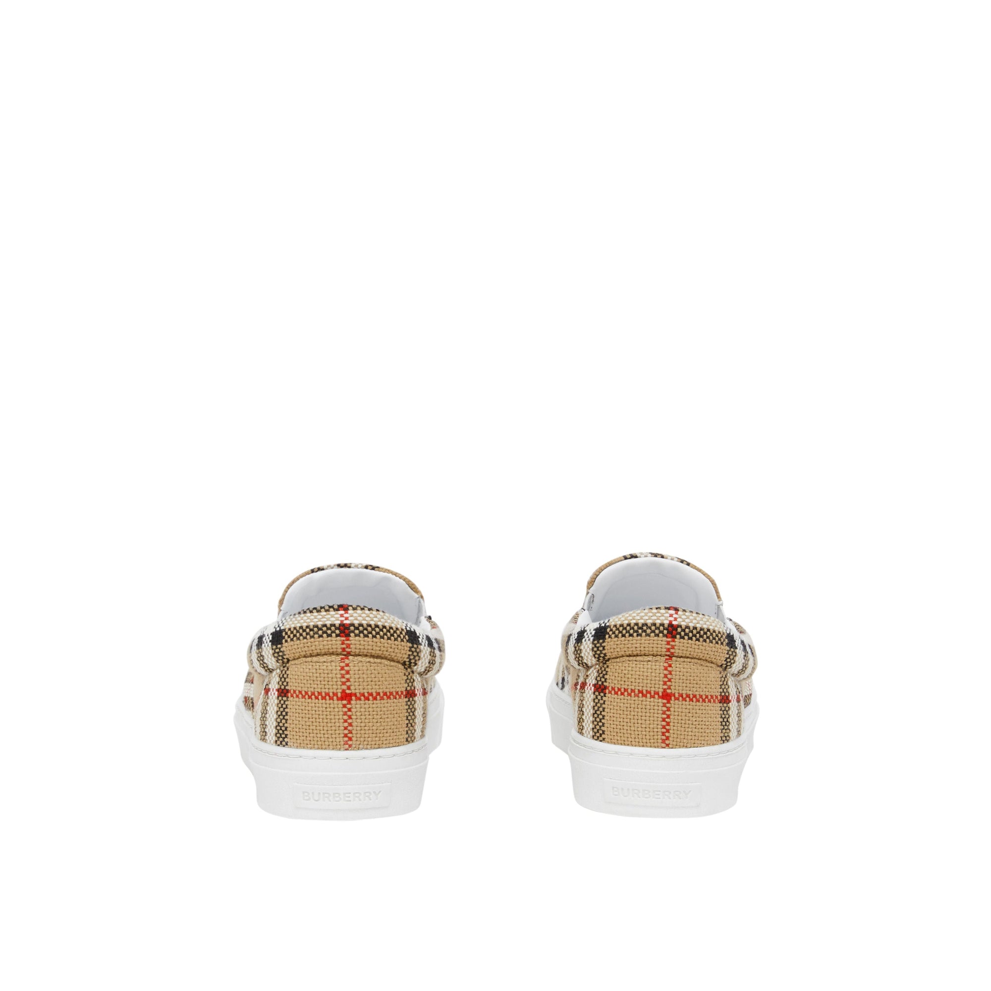 Sneakers sans lacets en coton tressé - Archive Beige