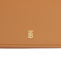Porte-cartes en cuir avec sangle amovible - Warm Sand