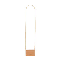 Porte-cartes en cuir avec sangle amovible - Warm Sand