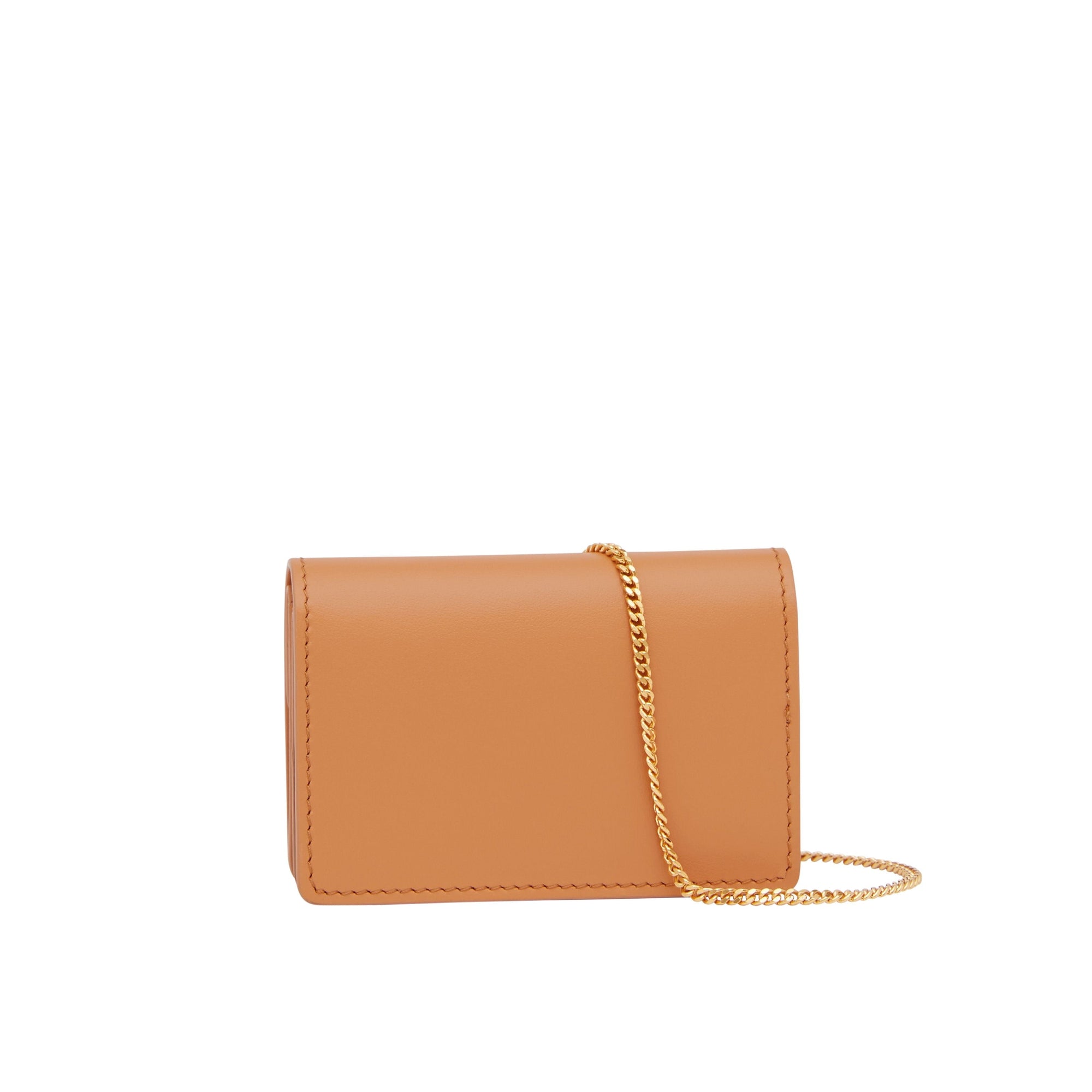 Porte-cartes en cuir avec sangle amovible - Warm Sand