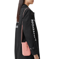 Étui pour téléphone en cuir avec sangle - Blush Pink