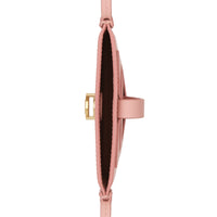 Étui pour téléphone en cuir avec sangle - Blush Pink