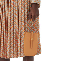 Étui pour téléphone en cuir avec sangle - Warm Sand