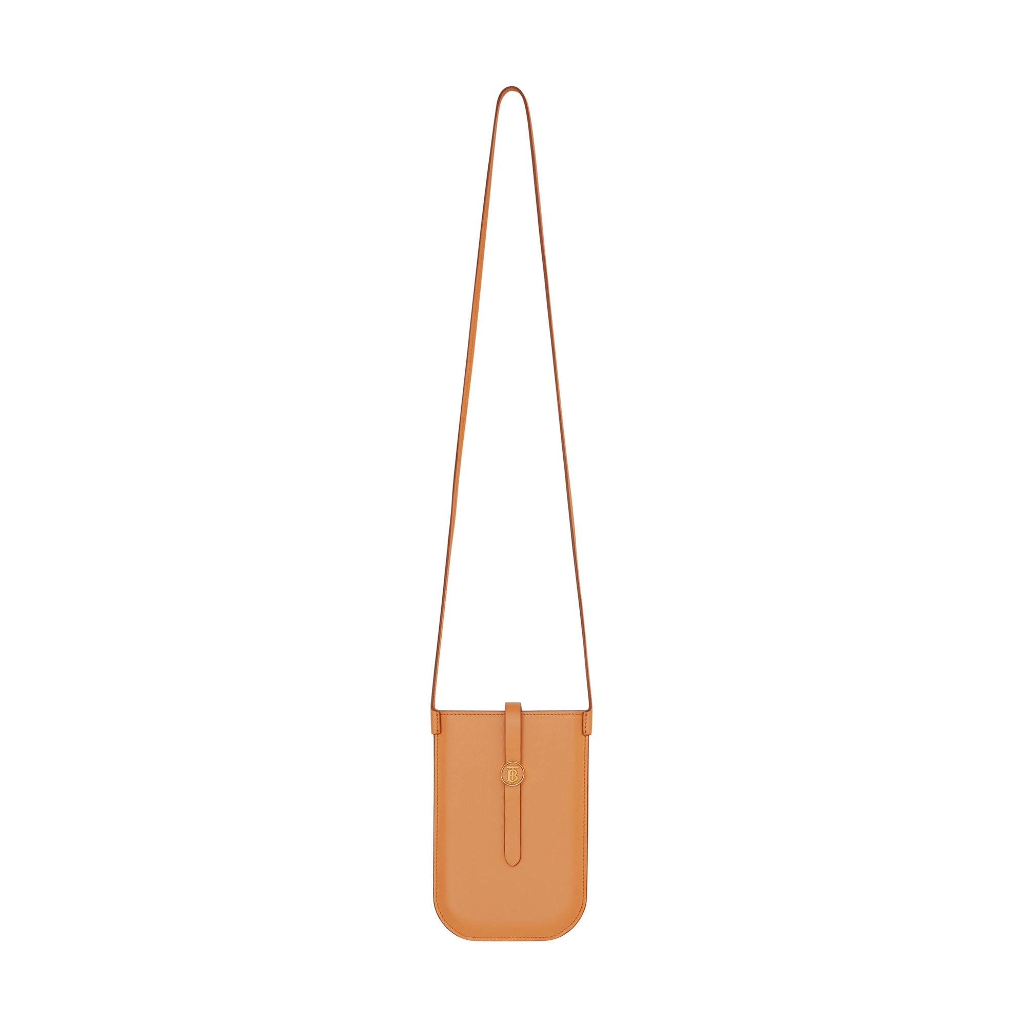 Étui pour téléphone en cuir avec sangle - Warm Sand