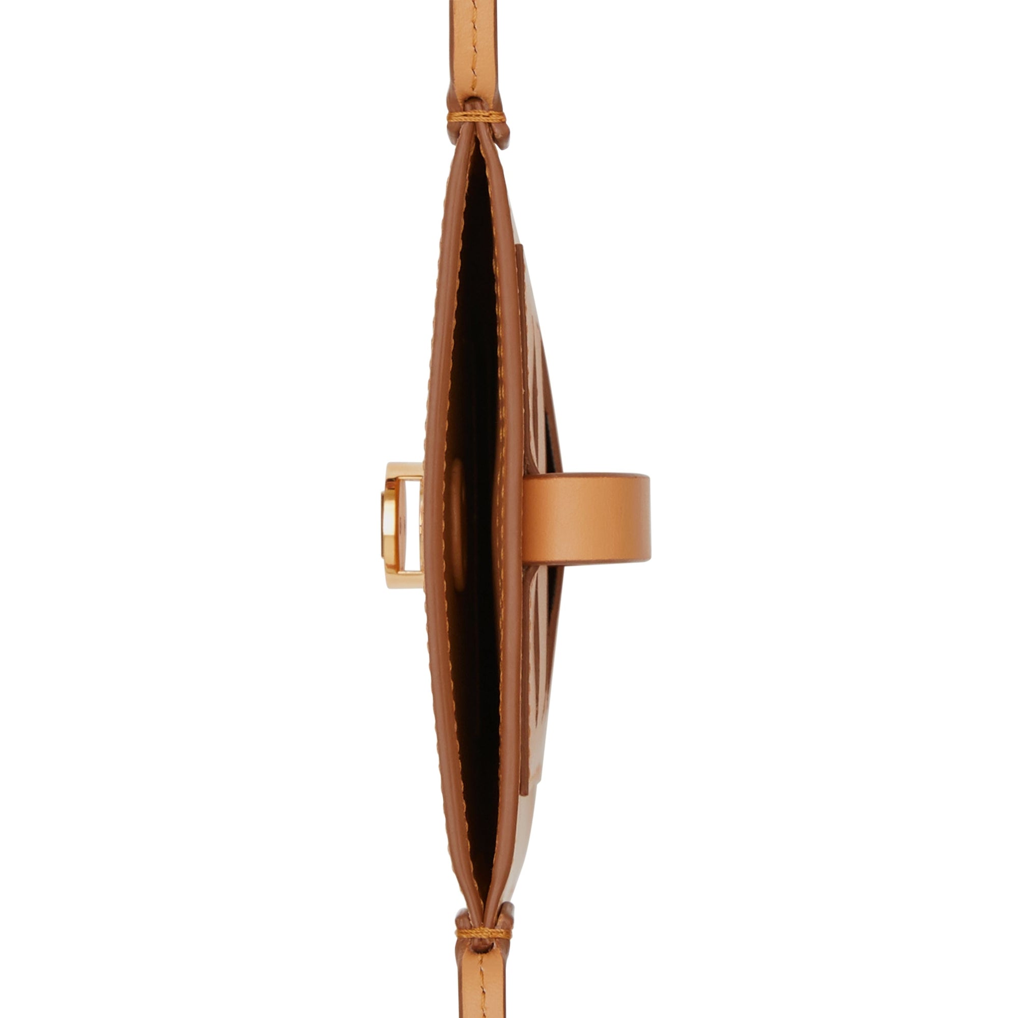 Étui pour téléphone en cuir avec sangle - Warm Sand