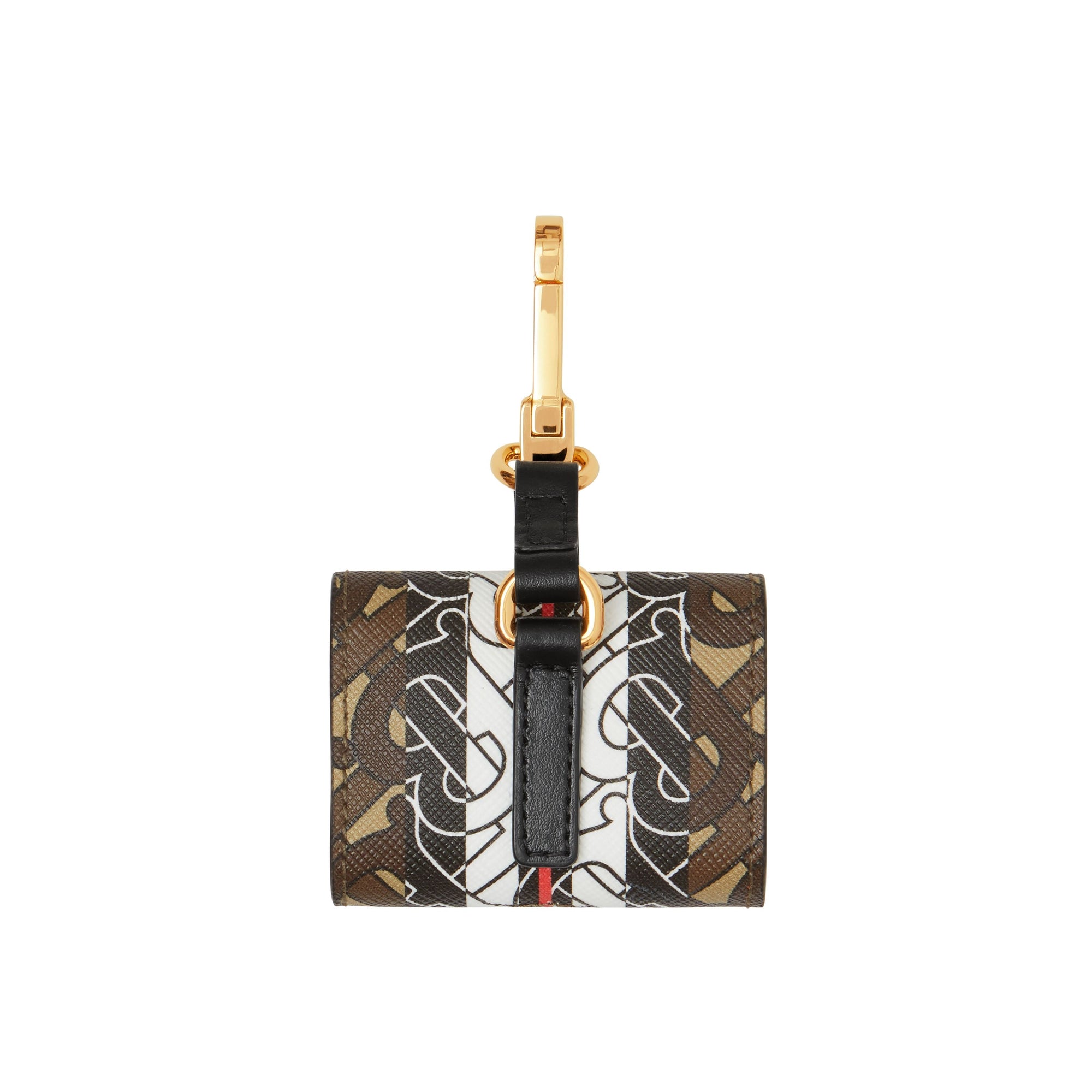 Étui pour AirPods Pro en toile écologique rayé Monogram - Bridle Brown