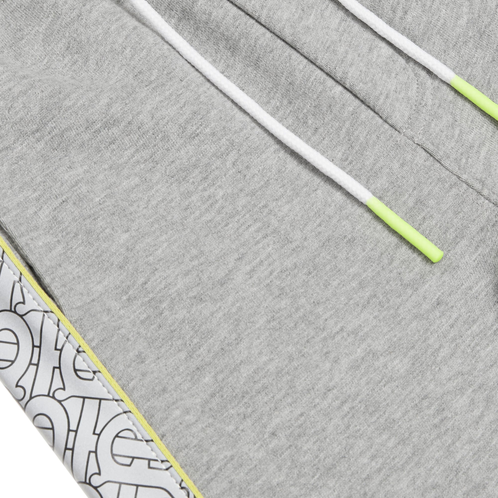 Pantalon de survêtement en coton Monogram - Grey Melange