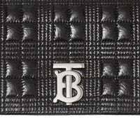 Petit sac Lola matelassé en cuir d'agneau - Black