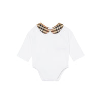 Coffret cadeau deux pièces pour bébé en coton Vintage - White