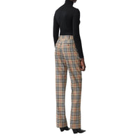 Pantalon tailleur en laine Vintage Check - Archive Beige Check