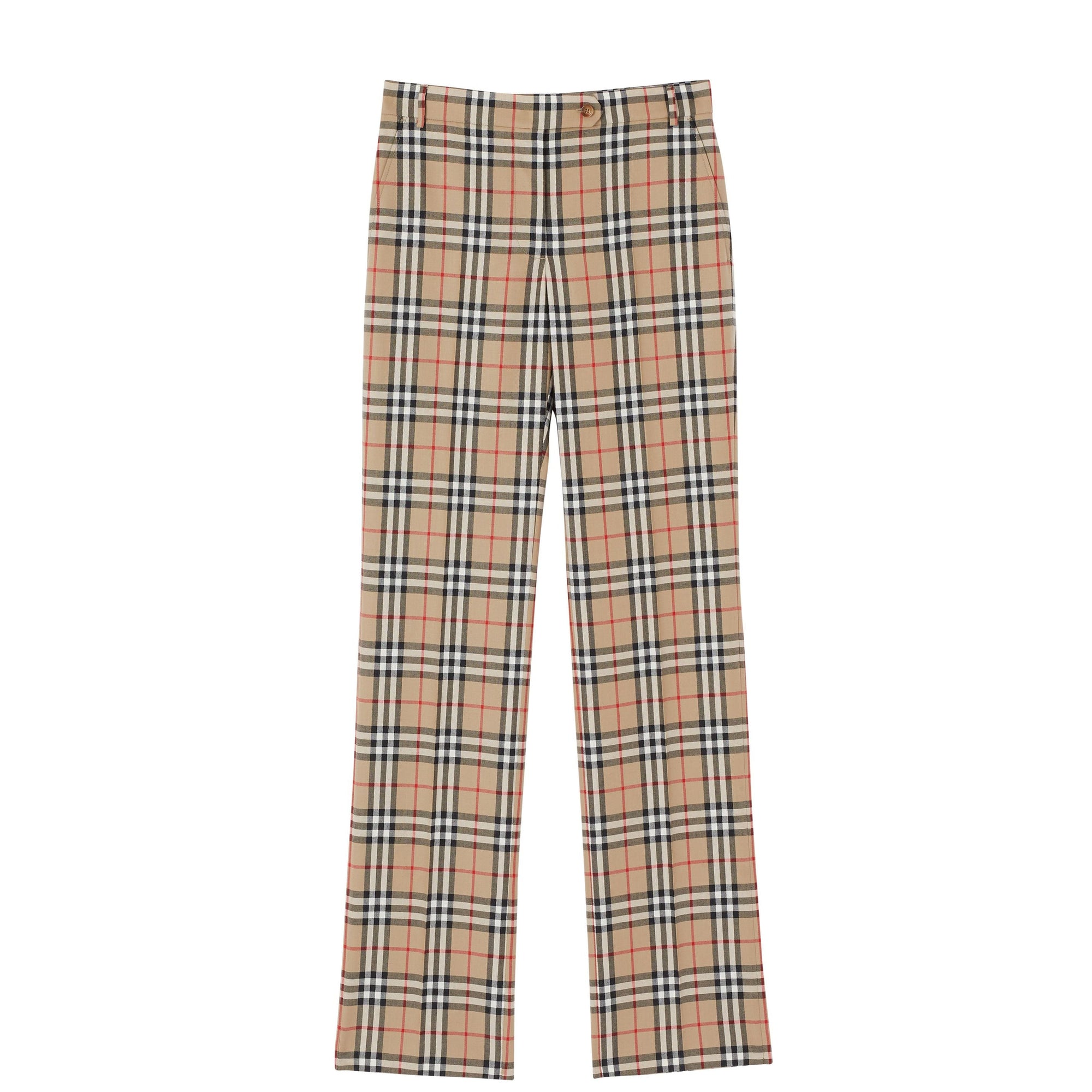 Pantalon tailleur en laine Vintage Check - Archive Beige Check