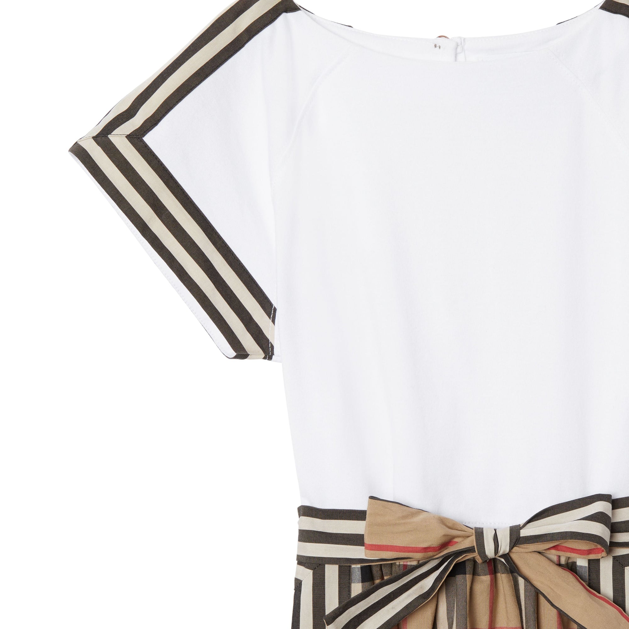 Robe enfant en coton avec Vintage Check - Archive Beige Check