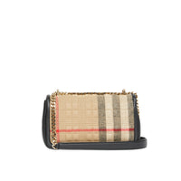 Petit sac Lola en cachemire Check - Archive Beige