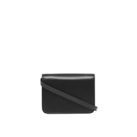 Mini sac TB en cuir - Black