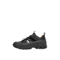 Sneakers Arthur en cuir verni - Black & Archive Beige