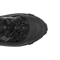 Sneakers Arthur en cuir verni - Black & Archive Beige