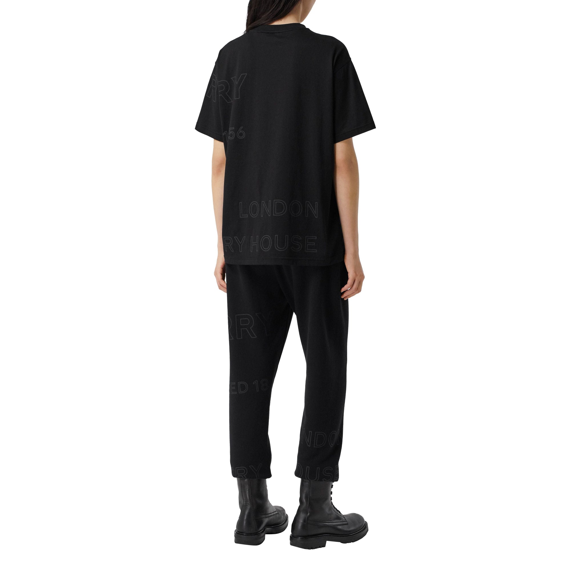T-shirt oversize en coton Horseferry - Black