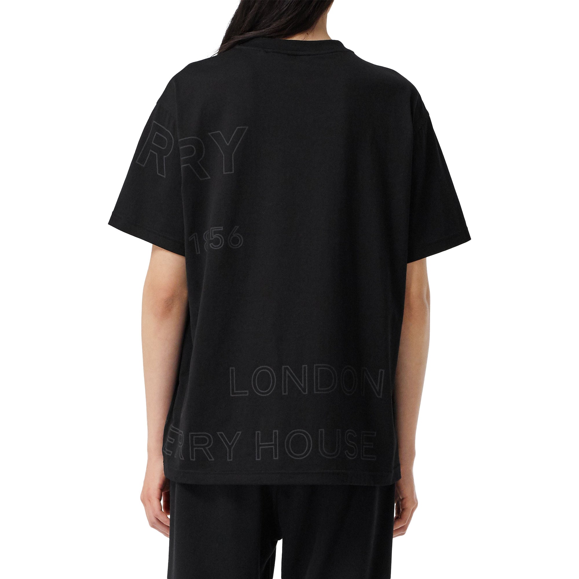 T-shirt oversize en coton Horseferry - Black