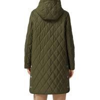 Manteau à capuche thermorégulé matelassé - Military Green