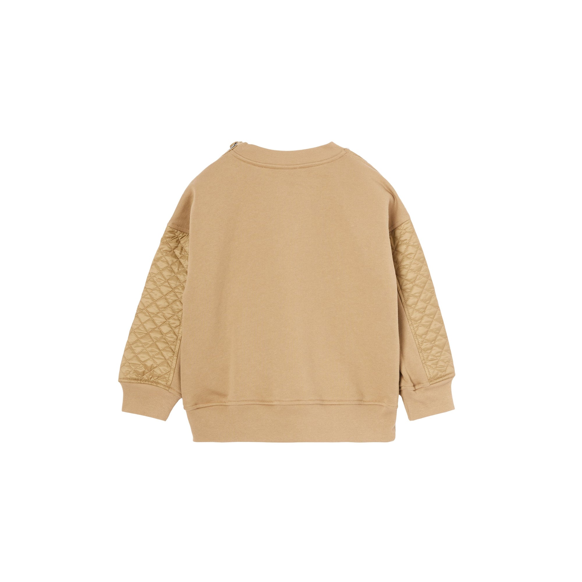 Sweat-shirt en coton matelassé Monogram - Honey