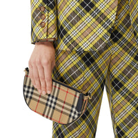 Pochette Olympia en coton Vintage Check - Archive Beige