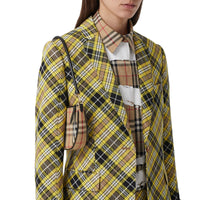 Pochette Olympia en coton Vintage Check - Archive Beige