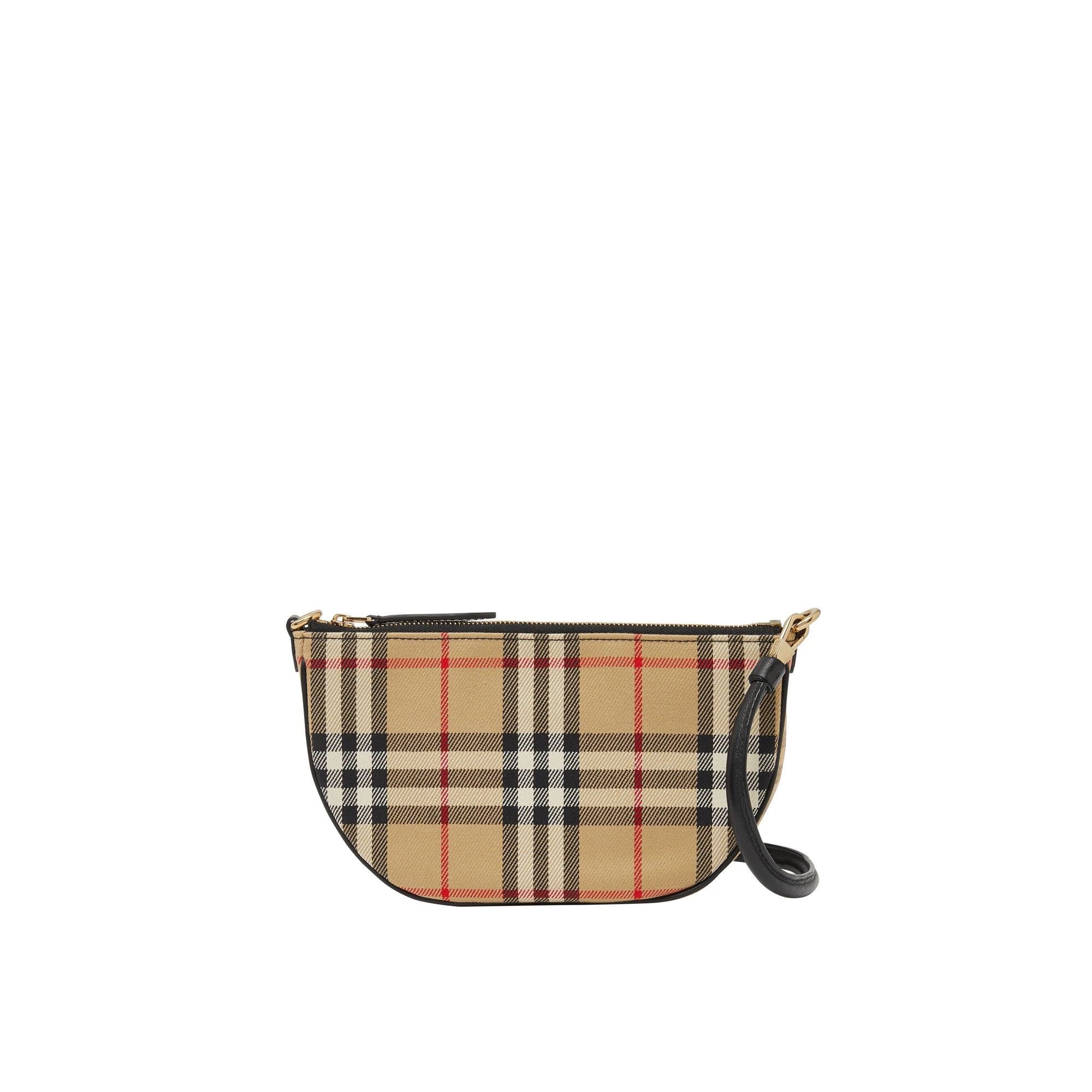 Pochette Olympia en coton Vintage Check - Archive Beige