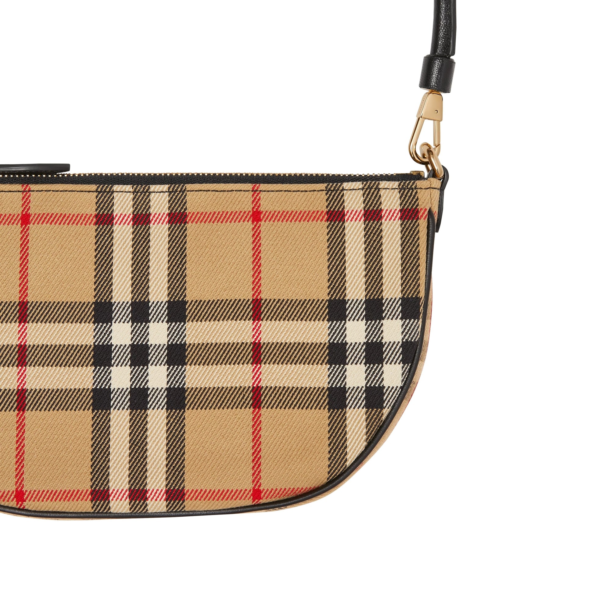 Pochette Olympia en coton Vintage Check - Archive Beige