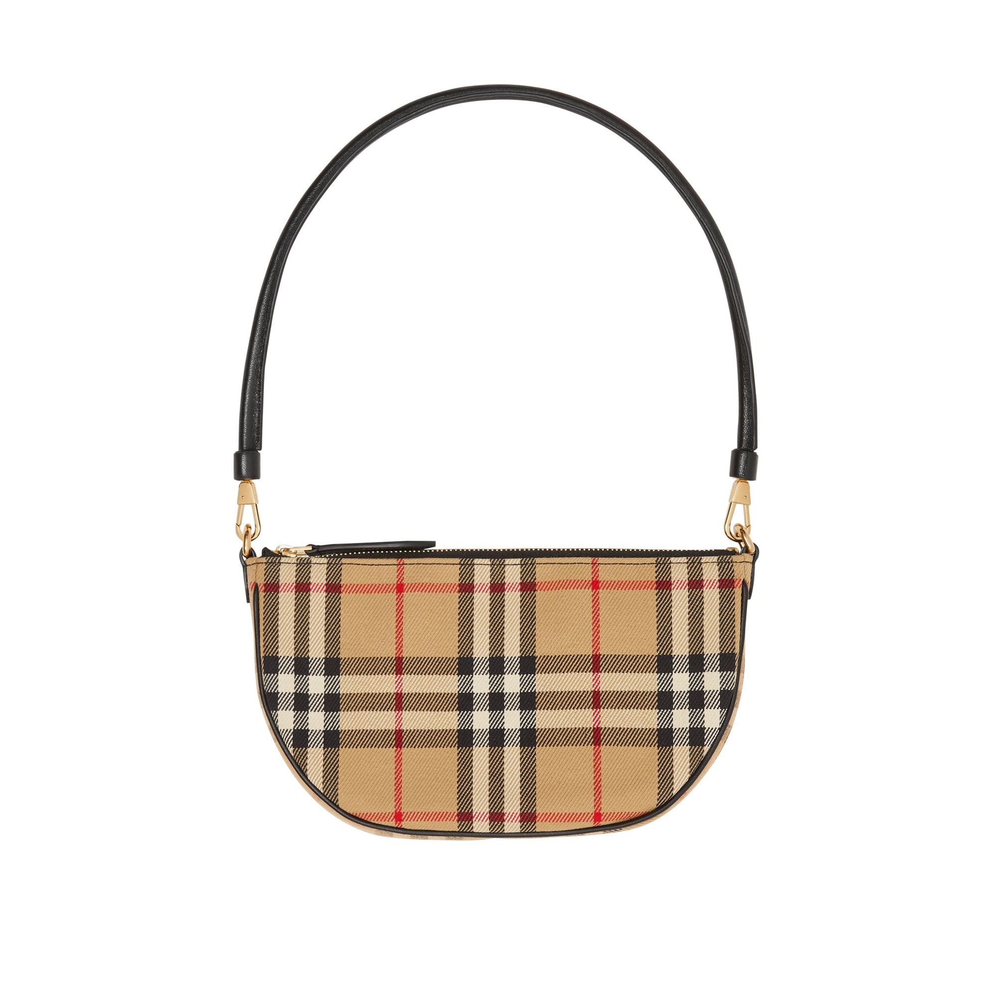 Pochette Olympia en coton Vintage Check - Archive Beige
