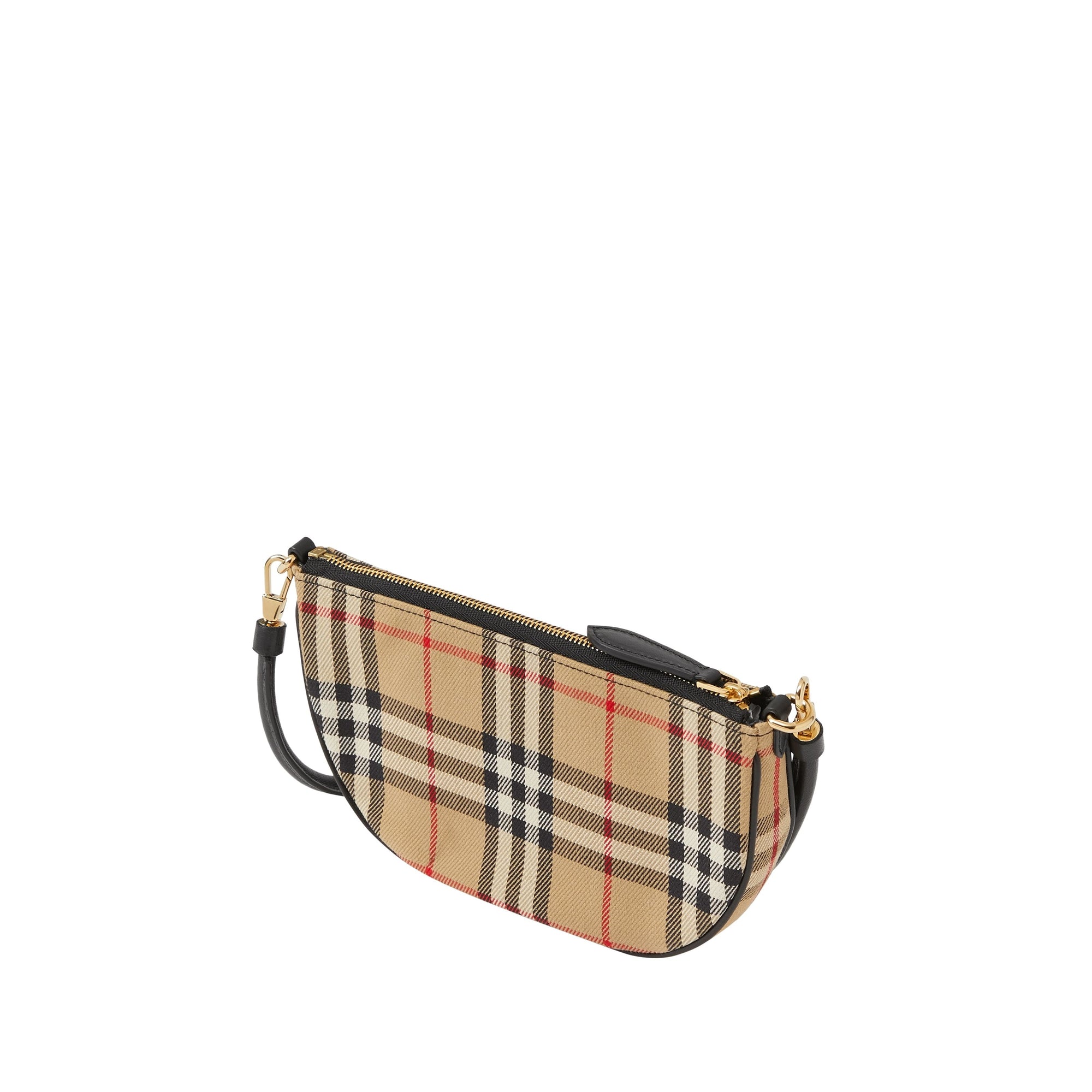 Pochette Olympia en coton Vintage Check - Archive Beige