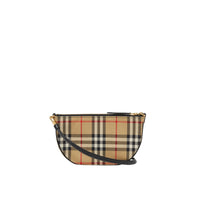 Pochette Olympia en coton Vintage Check - Archive Beige