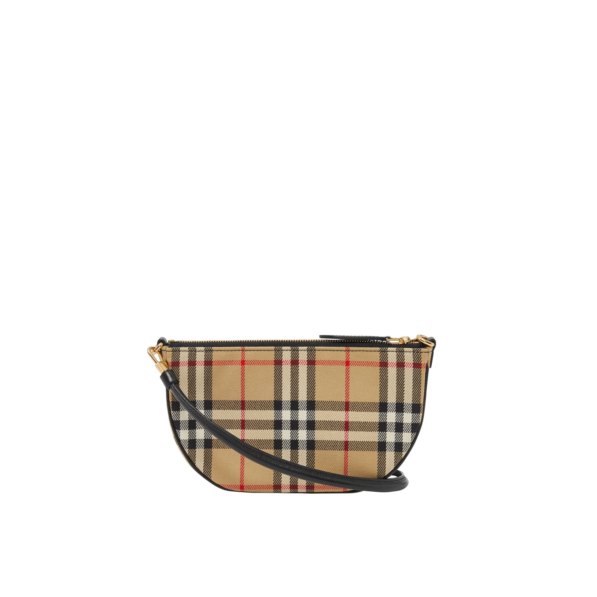 Pochette Olympia en coton Vintage Check - Archive Beige