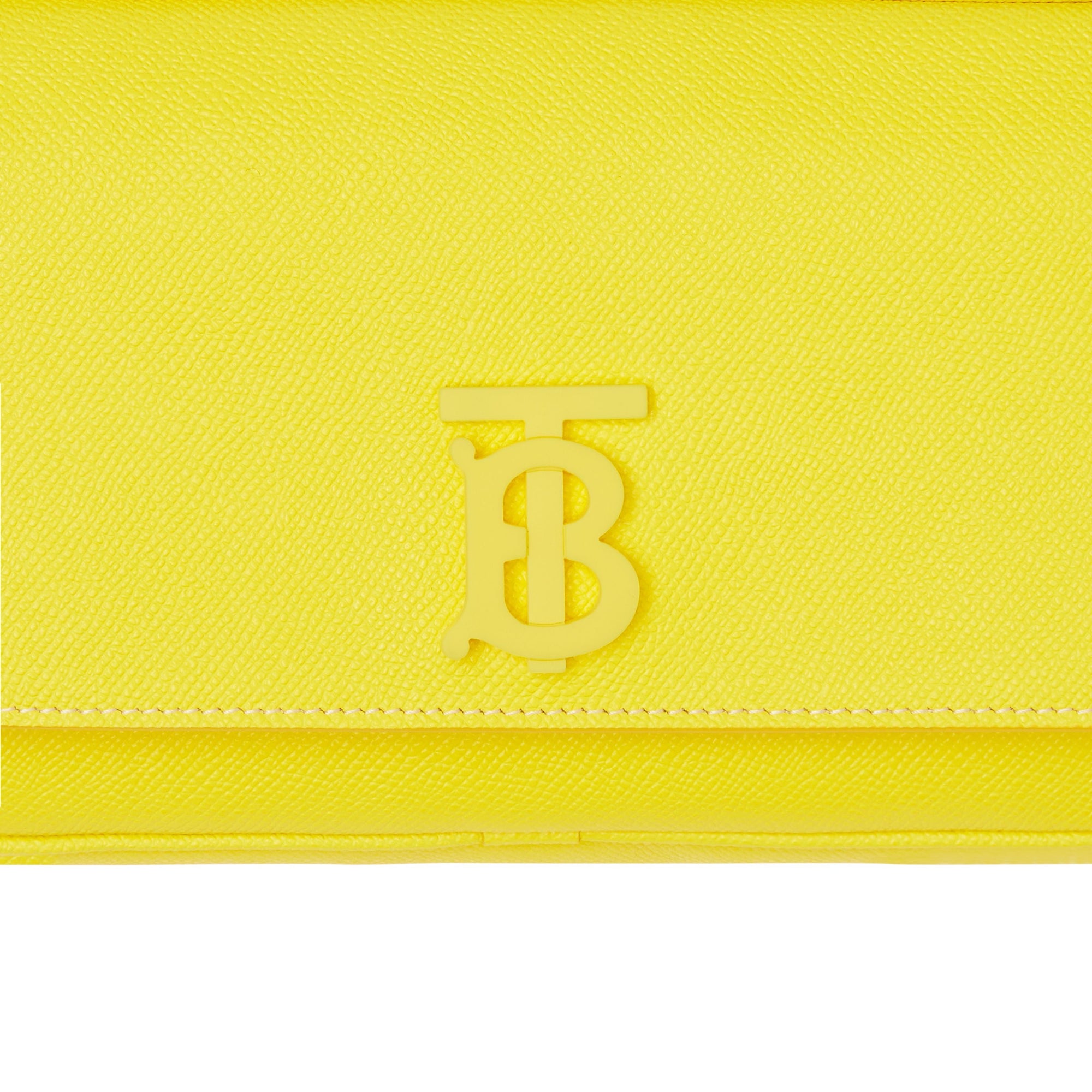 Sac banane en cuir grainé Monogram - Marigold Yellow