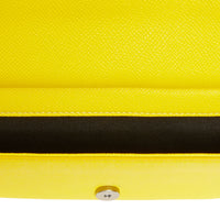 Sac banane en cuir grainé Monogram - Marigold Yellow