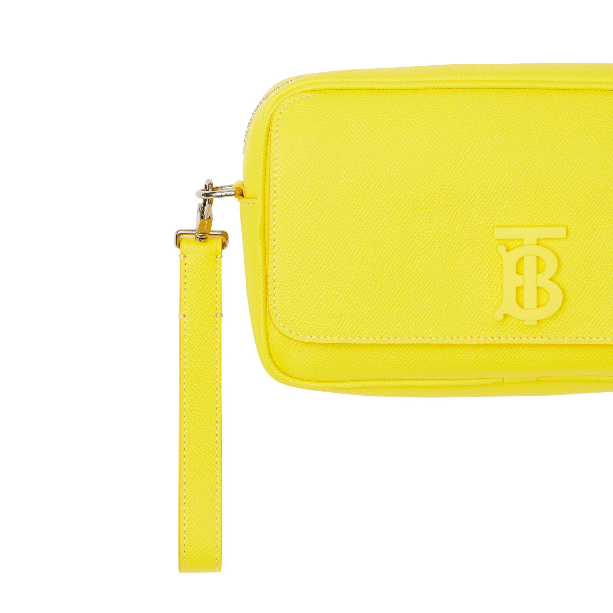 Sac banane en cuir grainé Monogram - Marigold Yellow